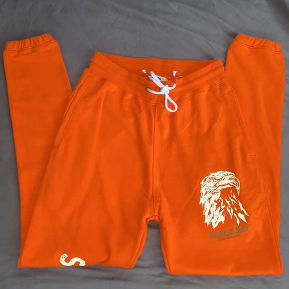 Striver's Row Rune, Orange Sweatpants Size Small - Picture 4 of 11